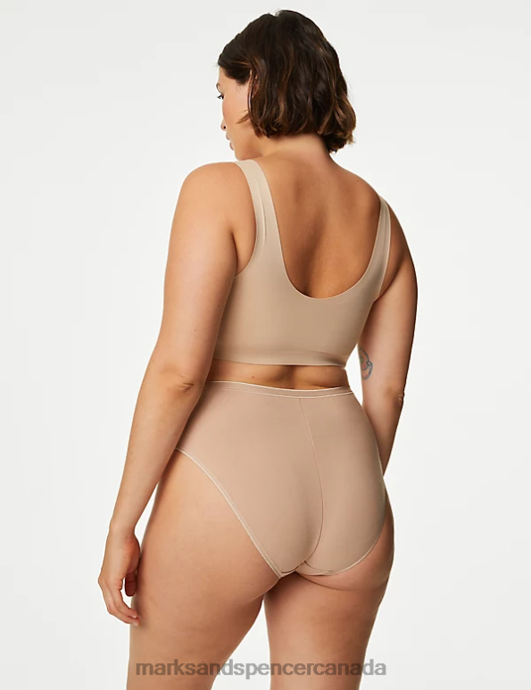 Marks and Spencer sale - Unisex Rose Quartz Clothing Marks & Spencer 2pk Firm Control High Leg Knickers 20VTD4430