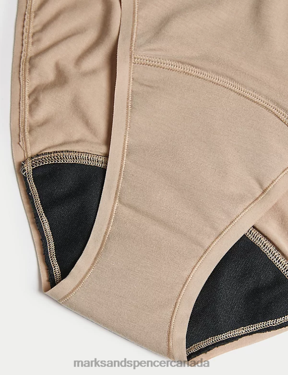 Unisex Rose Quartz Clothing Marks & Spencer 3pk Heavy Absorbency Period High Leg Knickers 20VTD4460 - Marks and Spencer outlet