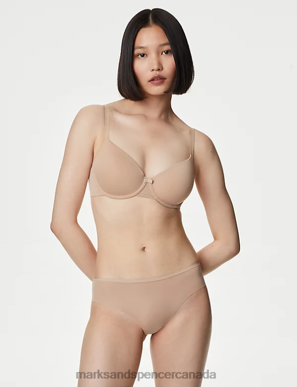 Marks and Spencer sale - Unisex Rose Quartz Clothing Marks & Spencer 3pk No VPL Flexifit Brazilian Knickers 20VTD3953