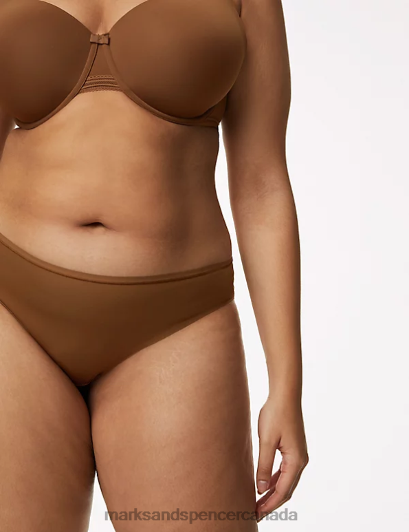 Unisex Topaz Clothing Marks & Spencer 3pk No VPL Flexifit Brazilian Knickers 20VTD3696 - Marks and Spencer Canada locations