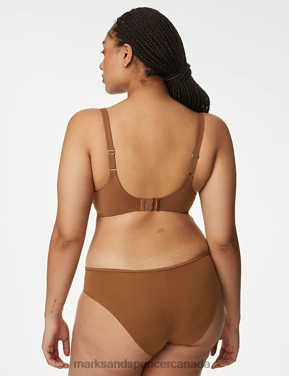 Unisex Topaz Clothing Marks & Spencer 3pk No VPL Flexifit Brazilian Knickers 20VTD3696 - Marks and Spencer Canada locations