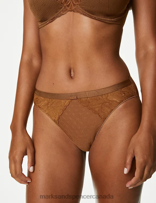 Marks and Spencer sale - Unisex Topaz Clothing Marks & Spencer 3pk Wildblooms High Leg Knickers 20VTD4011