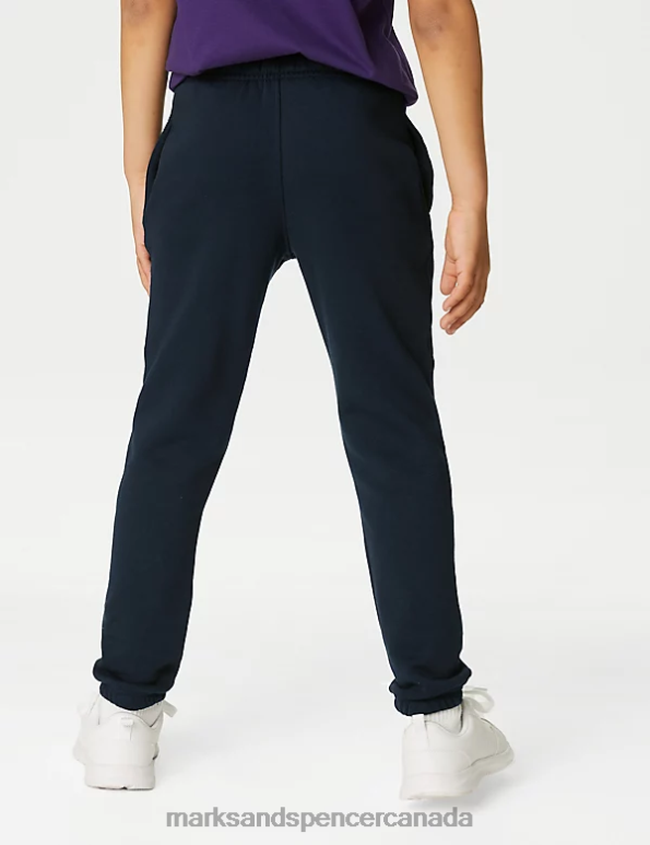 Unisex Navy Clothing Marks & Spencer 2pk Regular Fit School Joggers 20VTD3590 - Marks and Spencer Canada locations