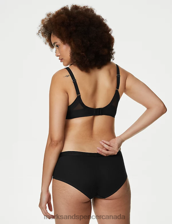 Unisex Black Clothing Marks & Spencer 3pk Body Define Low Rise Shorts 20VTD3898 - Marks and Spencer online