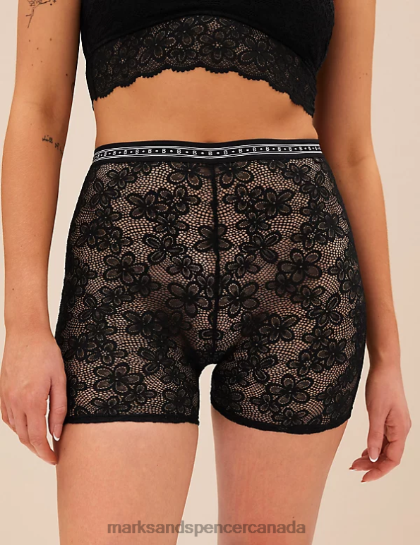 Marks and Spencer sale - Unisex Black Clothing Marks & Spencer Cleo Cycling Shorts 20VTD3871