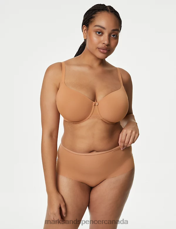 Unisex Rich Amber Clothing Marks & Spencer 3pk Flexifit No VPL High Rise Shorts 20VTD3926 - Marks and Spencer outlet