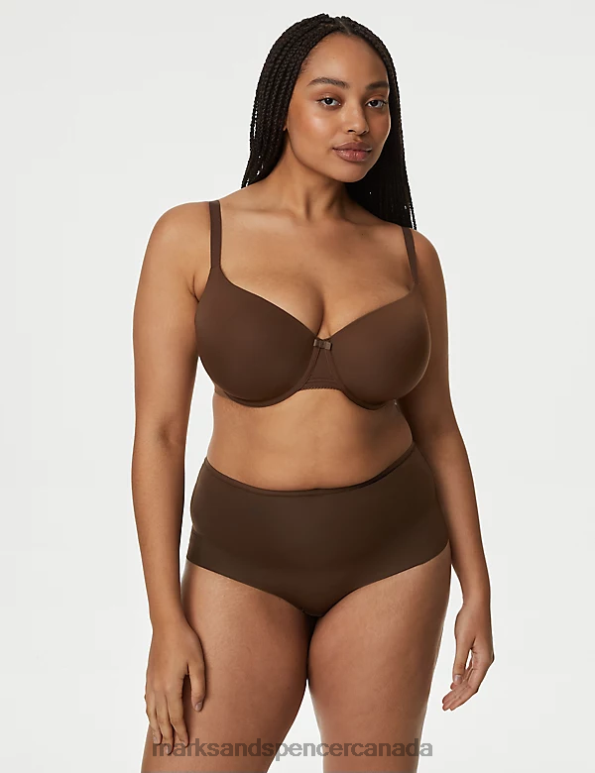 Marks and Spencer sale - Unisex Rich Quartz Clothing Marks & Spencer 3pk Flexifit No VPL High Rise Shorts 20VTD3929