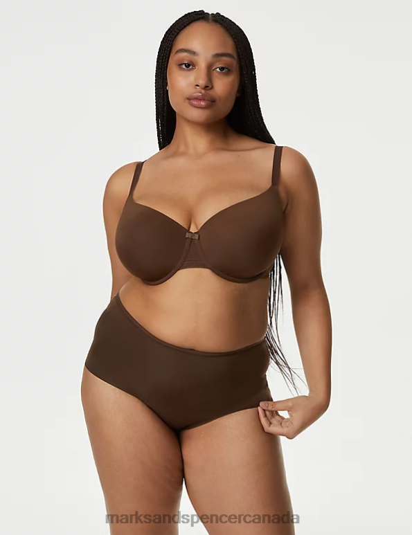 Marks and Spencer sale - Unisex Rich Quartz Clothing Marks & Spencer 3pk Flexifit No VPL High Rise Shorts 20VTD3929