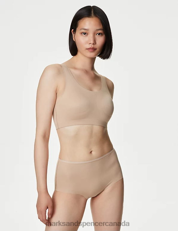 Marks and Spencer near me - Unisex Rose Quartz Clothing Marks & Spencer 3pk Flexifit No VPL High Rise Shorts 20VTD3928