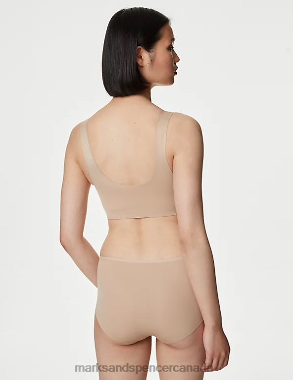 Marks and Spencer near me - Unisex Rose Quartz Clothing Marks & Spencer 3pk Flexifit No VPL High Rise Shorts 20VTD3928