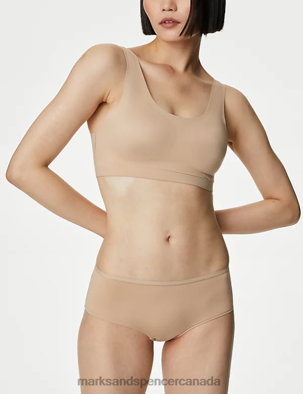 Unisex Rose Quartz Clothing Marks & Spencer 5pk No VPL Microfibre Low Rise Shorts 20VTD4467 - Marks and Spencer Canada locations