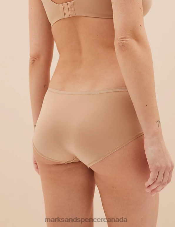 Unisex Rose Quartz Clothing Marks & Spencer 5pk No VPL Microfibre Low Rise Shorts 20VTD4467 - Marks and Spencer Canada locations