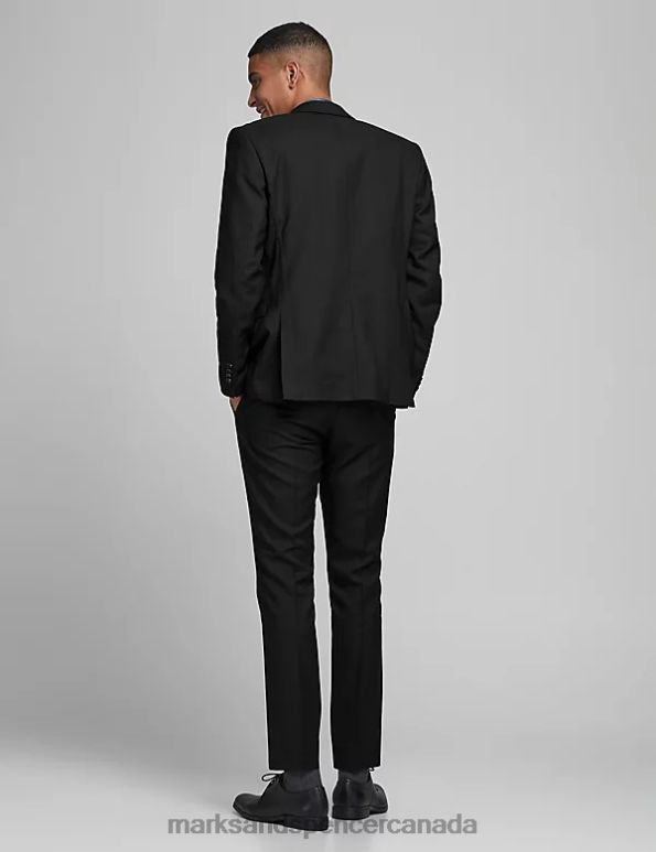 Unisex Black Clothing Marks & Spencer Tailored Fit Trousers 20VTD6199 - Marks and Spencer online
