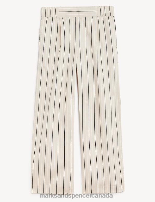 Marks and Spencer Canada - Unisex Opaline Clothing Marks & Spencer Pure Cotton Lounge Trousers 20VTD3583