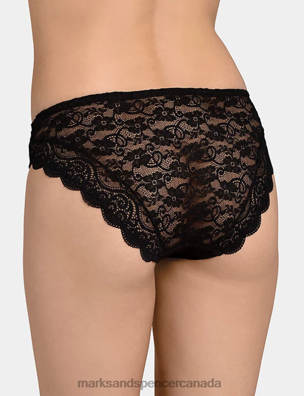 Unisex Black Lingerie Marks & Spencer Amourette 300 Magic Wire Tai Briefs 20VTD4693 - Marks and Spencer Canada locations