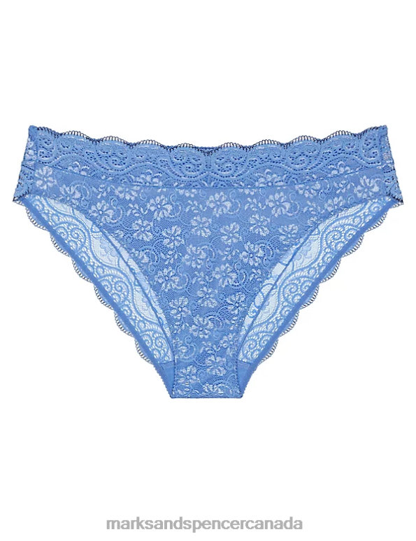 Marks and Spencer Canada - Unisex Light Blue Lingerie Marks & Spencer Amourette 300 Magic Wire Tai Briefs 20VTD4695