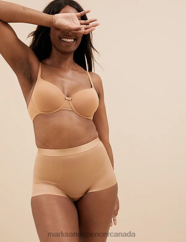 Marks and Spencer Canada - Unisex Rich Amber Lingerie Marks & Spencer Tummy Control Magicwear Full Briefs 20VTD4231