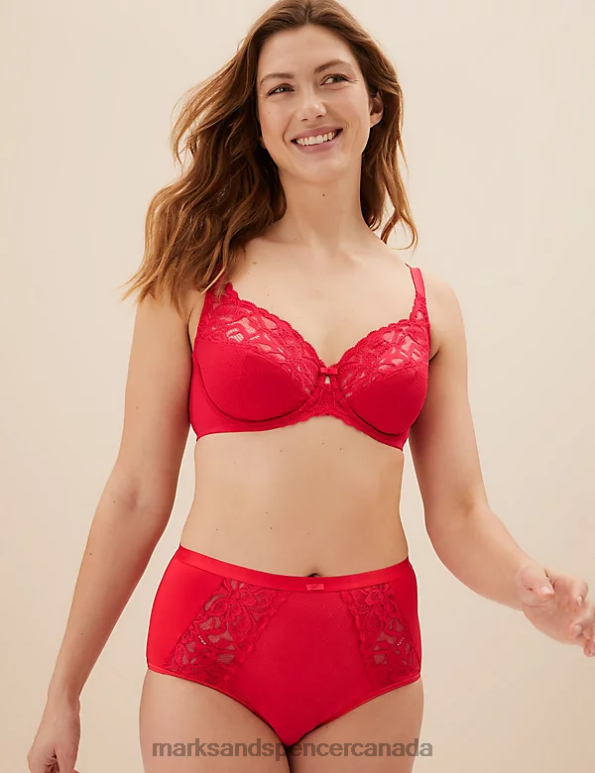 Unisex Scarlet Lingerie Marks & Spencer 3pk Wildblooms Full Briefs 20VTD3989 - Marks and Spencer Canada locations