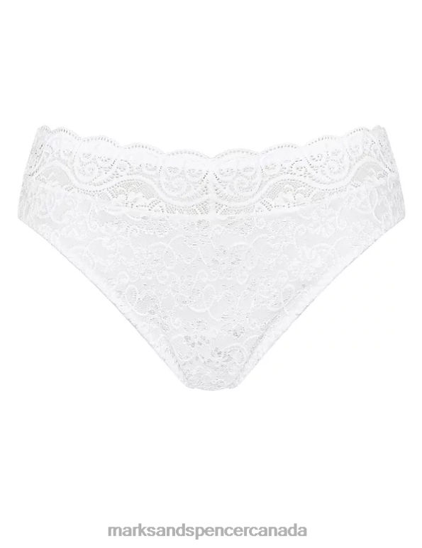 Marks and Spencer near me - Unisex White Lingerie Marks & Spencer Amourette 300 Magic Wire Tai Briefs 20VTD4305