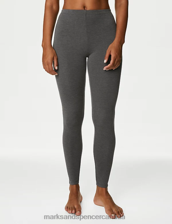Unisex Charcoal Lingerie Marks & Spencer Heatgen Plus Thermal Leggings 20VTD4609 - Marks and Spencer Canada locations