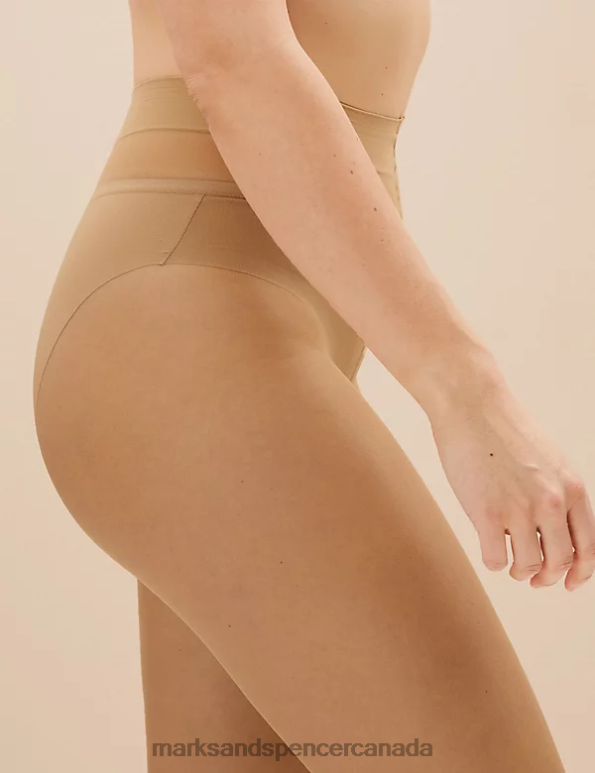 Unisex Opaline Lingerie Marks & Spencer 3pk 10 Denier Ladder Resist Matt Tights 20VTD3847 - Marks and Spencer Canada locations