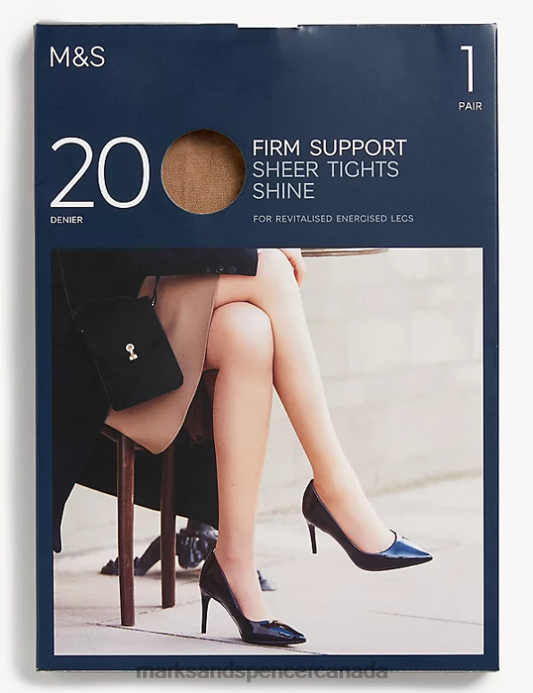 Marks and Spencer sale - Unisex Rose Quartz Lingerie Marks & Spencer 20 Denier Firm Support Tights 20VTD4774