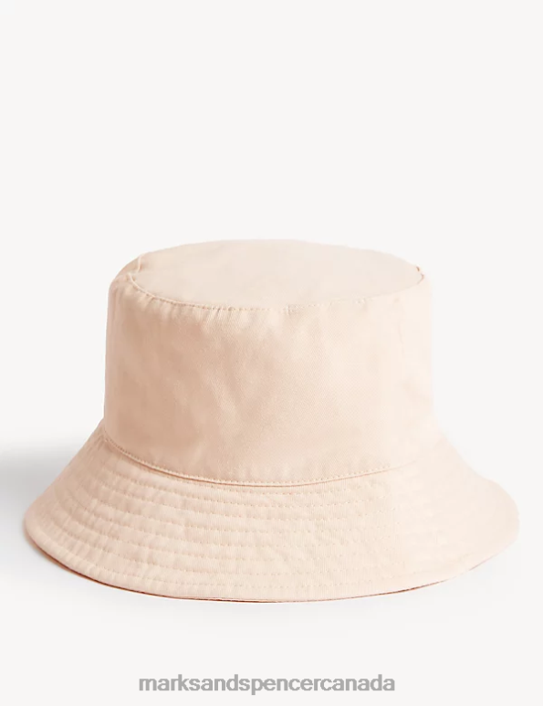 Kids Calico Accessories Marks & Spencer Pure Cotton Plain Sun Hat 20VTD8892 - Marks and Spencer online