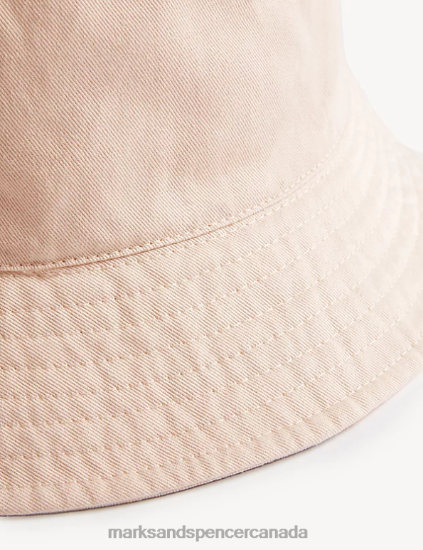 Kids Calico Accessories Marks & Spencer Pure Cotton Plain Sun Hat 20VTD8892 - Marks and Spencer online