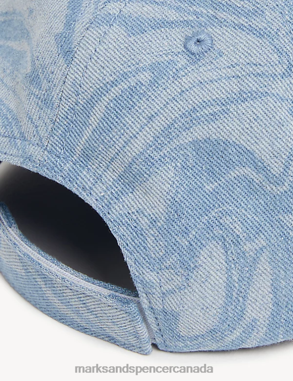 Kids Denim Accessories Marks & Spencer Patterned Cap 20VTD8338 - Marks and Spencer Canada locations