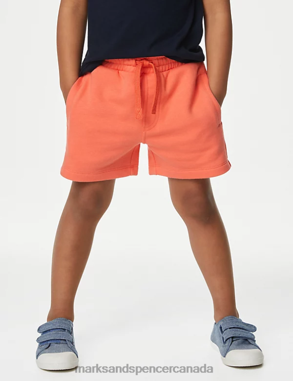 Kids Multi Clothing Marks & Spencer 2pc Cotton Rich Slogan Top & Bottom Outfit 20VTD8260 - Marks and Spencer online