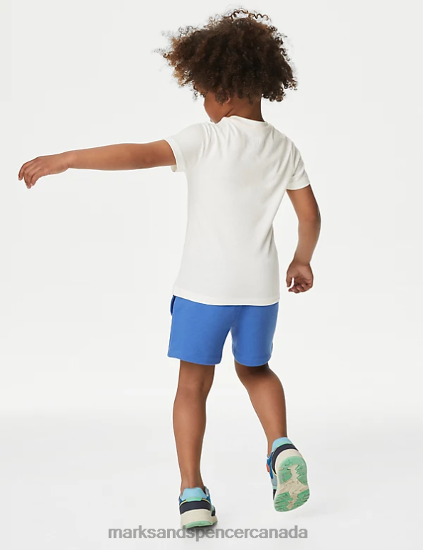 Marks and Spencer near me - Kids Multi Clothing Marks & Spencer 2pc Pure Cotton Tropical Mix Outfit 20VTD8071