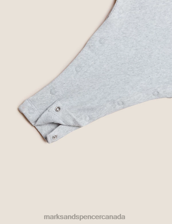 Marks and Spencer sale - Kids Grey Mix Clothing Marks & Spencer 2pk Hip Dysplasia Cotton Joggers 20VTD7472