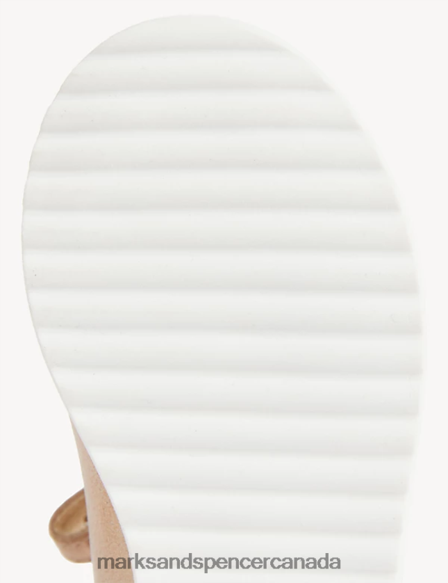 Footwear 20VTD9476 Rose Kids Marks & Spencer Riptape Animal Mary Jane Shoes - Marks and Spencer online