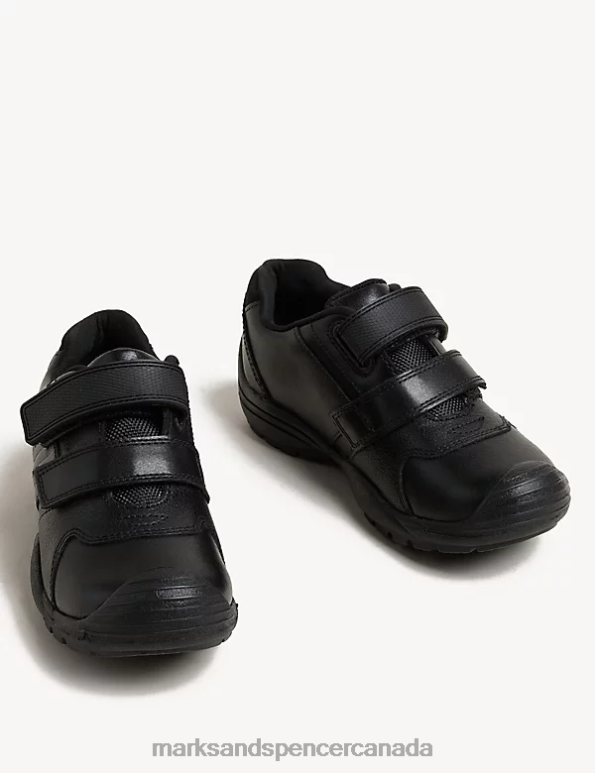 Kids Black Footwear Marks & Spencer Freshfeet Light-Up School Shoes 20VTD8540 - Marks and Spencer online