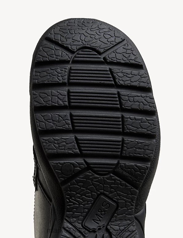 Kids Black Footwear Marks & Spencer Freshfeet Light-Up School Shoes 20VTD8540 - Marks and Spencer online