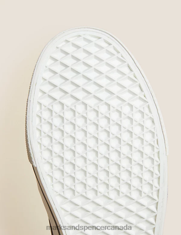 Marks and Spencer near me - Kids Black Footwear Marks & Spencer Freshfeet Riptape High Tops 20VTD8788