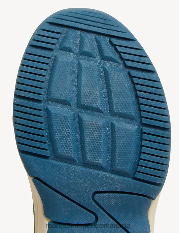 Kids Brown Mix Footwear Marks & Spencer Freshfeet Colour Block Trainers 20VTD8616 - Marks and Spencer Canada locations