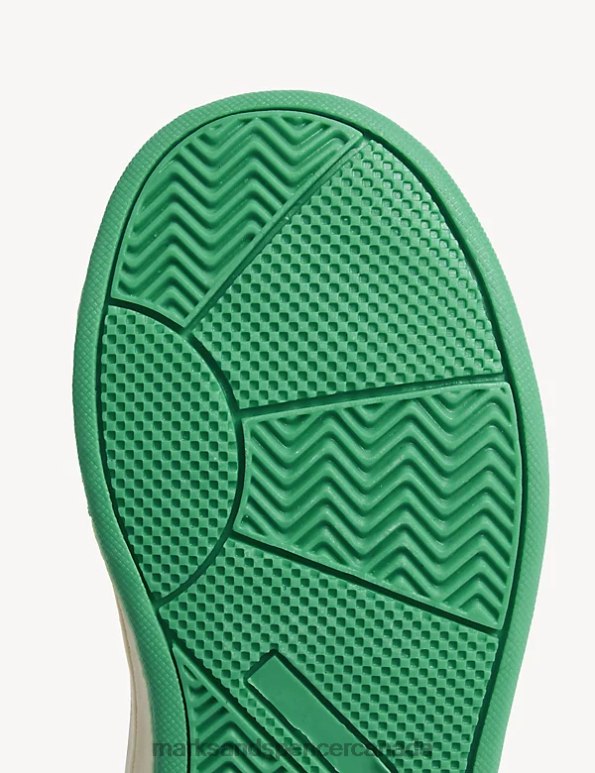 Kids Green Mix Footwear Marks & Spencer High Top Trainers 20VTD8469 - Marks and Spencer online