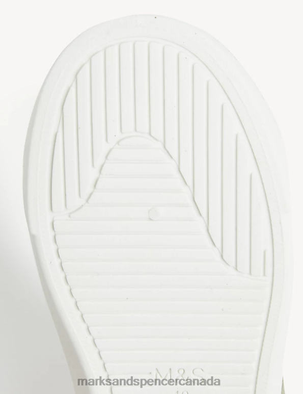 Marks and Spencer near me - Kids Khaki Footwear Marks & Spencer Denim Riptape Star Pumps 20VTD8489