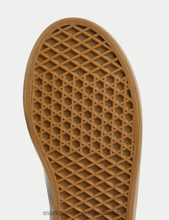 Kids Khaki Footwear Marks & Spencer Freshfeet Slip-on Shoes 20VTD8368 - Marks and Spencer online