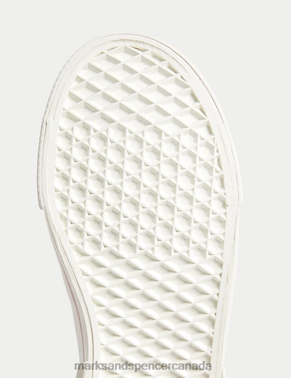 Kids Pink Footwear Marks & Spencer Freshfeet Riptape High Tops 20VTD8409 - Marks and Spencer online