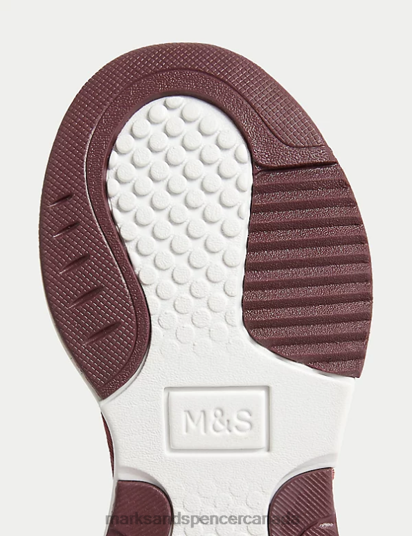 Marks and Spencer near me - Kids Red Mix Footwear Marks & Spencer Riptape Sport Trainers 20VTD8202