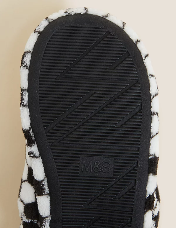 Marks and Spencer sale - Kids White Mix Footwear Marks & Spencer Football Slipper Boots 20VTD8593