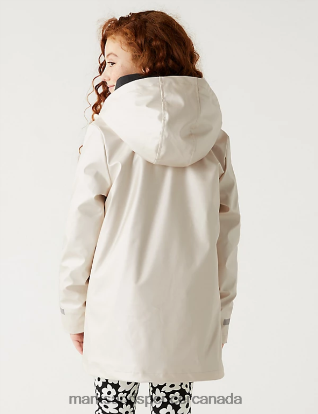 Clothing 20VTD9516 Cream Kids Marks & Spencer Stormwear Metallic Fisherman Coat - Marks and Spencer online
