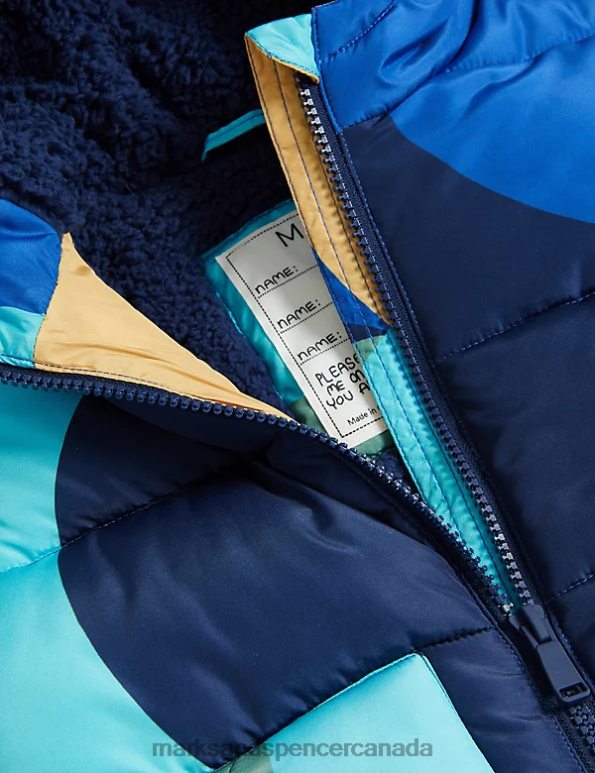 Marks and Spencer sale - Kids Multi Clothing Marks & Spencer Stormwear Printed Padded Coat 20VTD8067