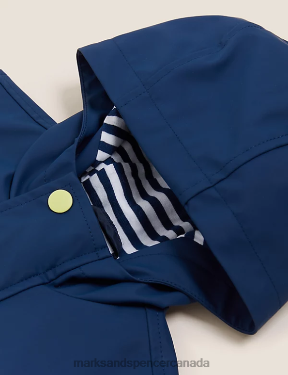 Kids Navy Clothing Marks & Spencer Stormwear Fisherman Coat 20VTD8277 - Marks and Spencer outlet