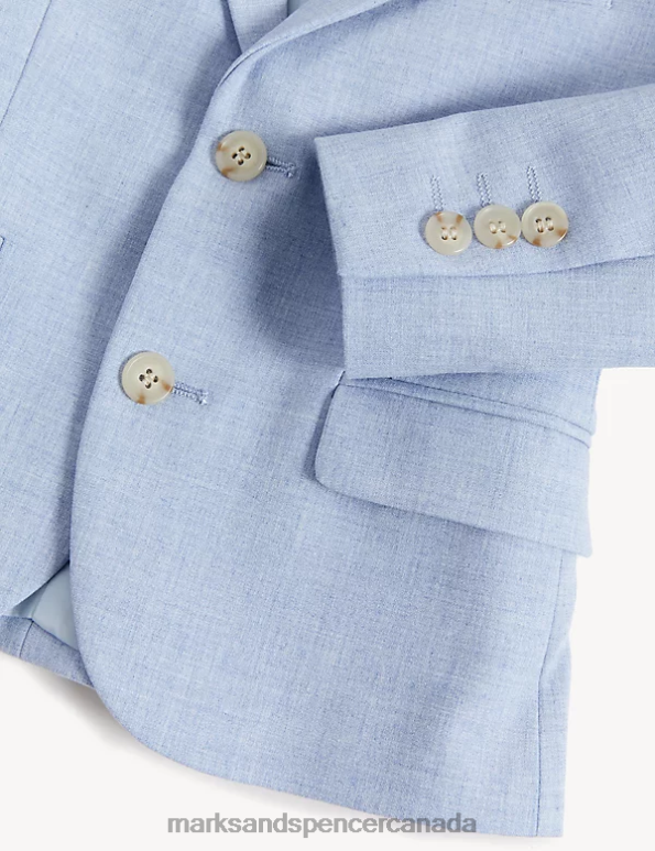 Kids Soft Blue Clothing Marks & Spencer Mini Me Suit Jacket 20VTD7808 - Marks and Spencer online