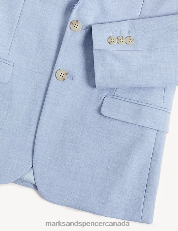 Kids Soft Blue Clothing Marks & Spencer Mini Me Suit Jacket 20VTD7953 - Marks and Spencer Canada locations