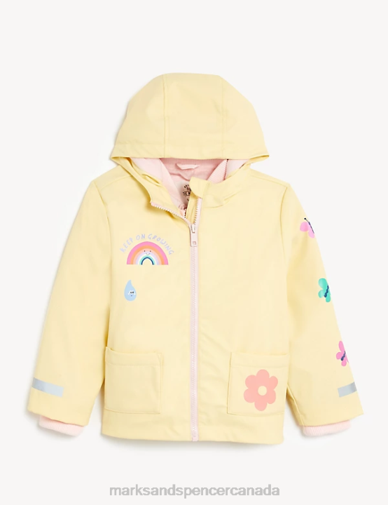 Marks & Spencer Kids Stormwear 3-in-1 Printed Raincoat Clothing Yellow 20VTD9149 - Marks and Spencer outlet