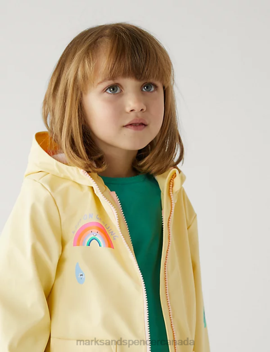 Marks & Spencer Kids Stormwear 3-in-1 Printed Raincoat Clothing Yellow 20VTD9149 - Marks and Spencer outlet